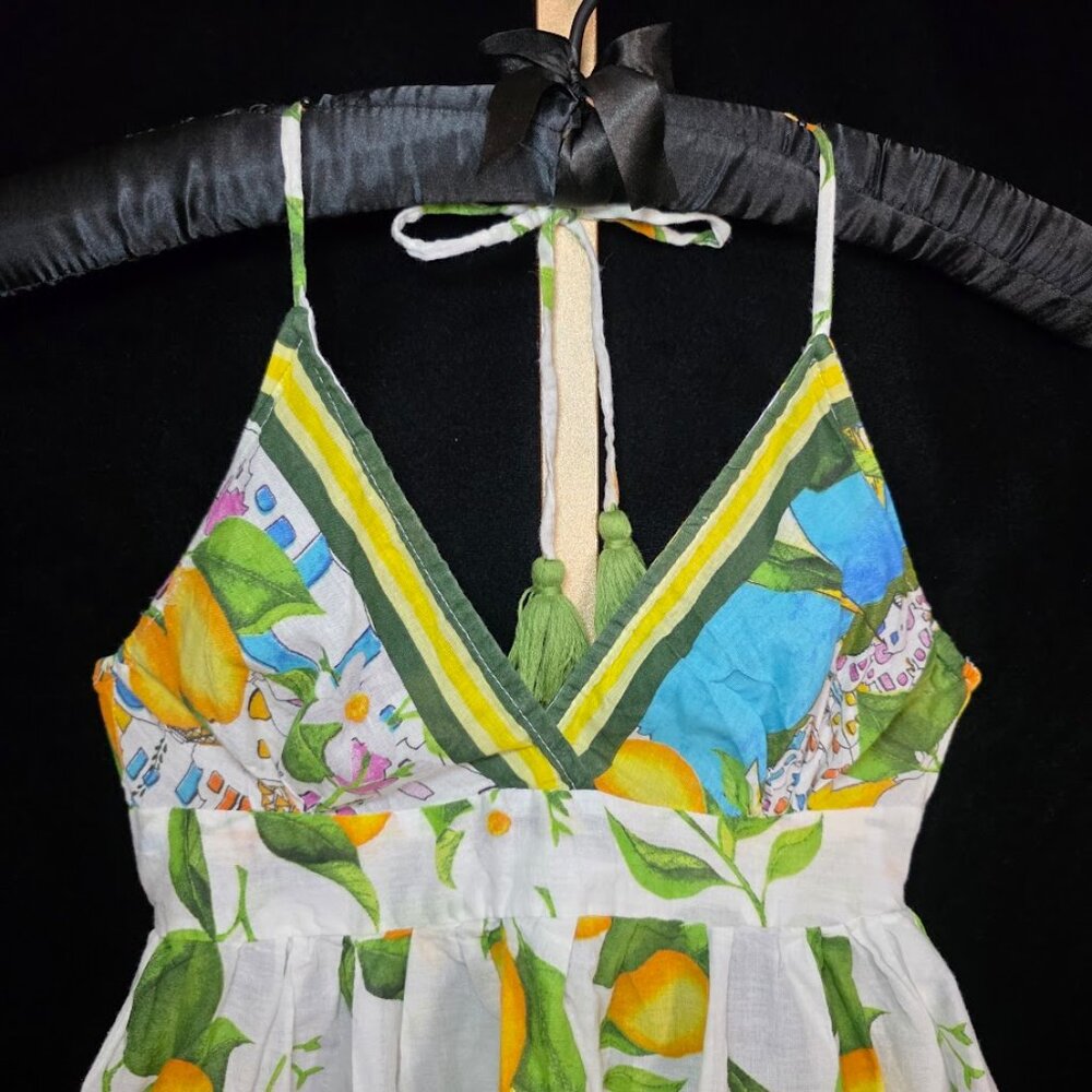 Antica Sartoria Open Back Halter Mini Dress/Top OS - Picture 4 of 11